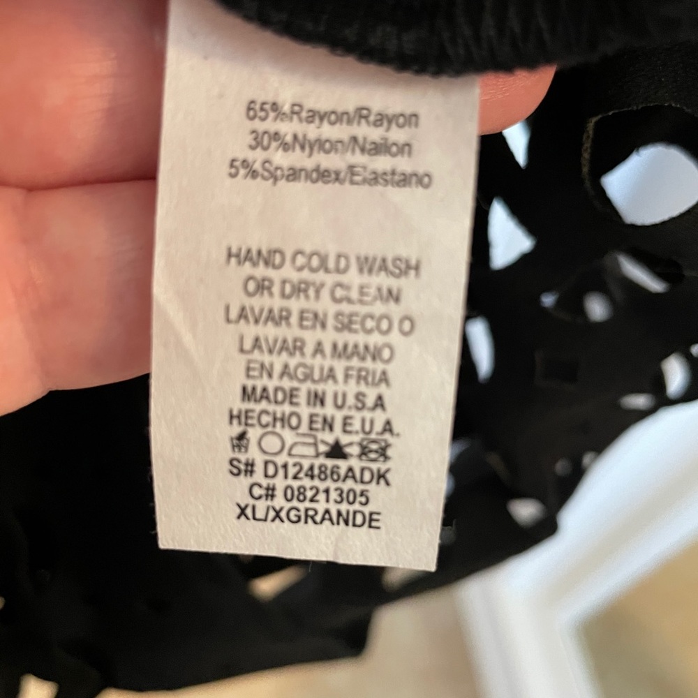 ModCloth Mystic Laser Cut Dress XL - Picture 8 of 9